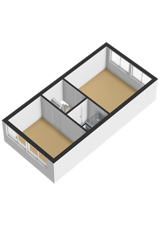 Floorplan - Mercurius 27, 2221 PH Katwijk